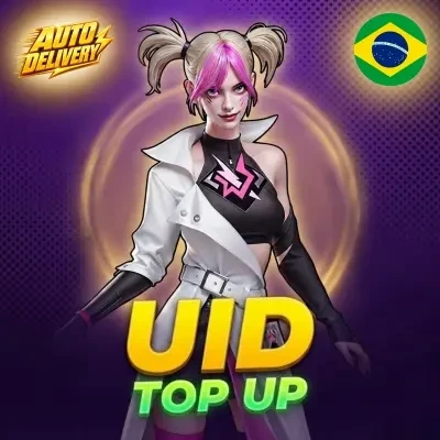 Recarga de diamantes Free Fire servidor Brasil por UID