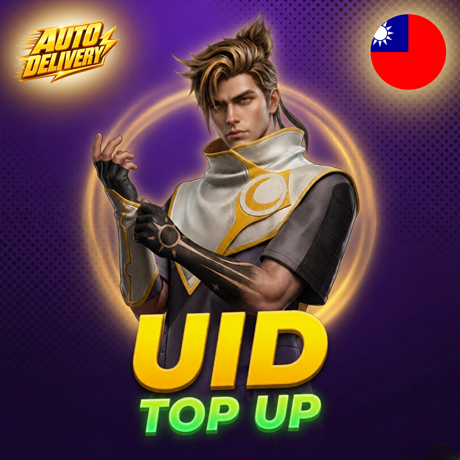 Free Fire Taiwan server diamond top up by UID