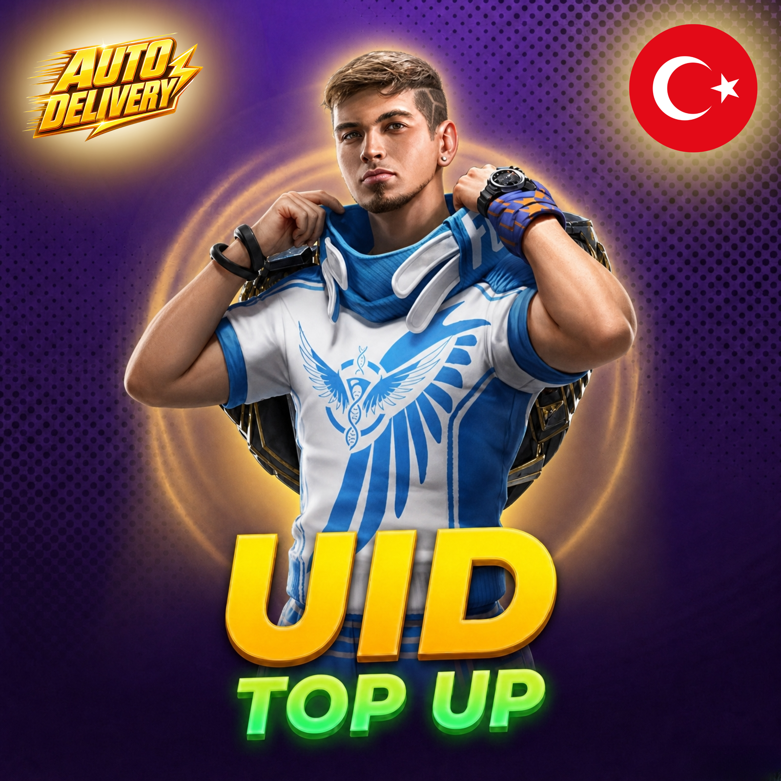 Free Fire Türkiye sunucusu elmas yükleme UID ile