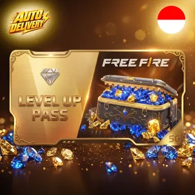 Free Fire Level Up Pass untuk server Indonesia